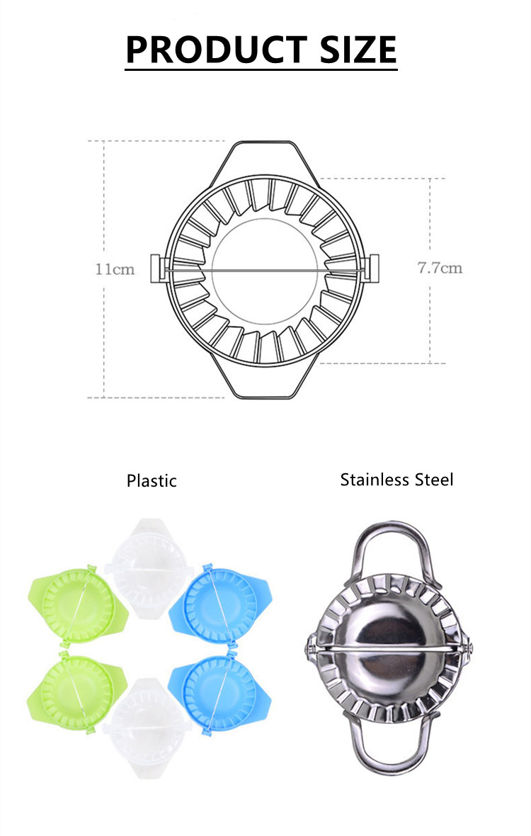 Dumpling Maker Plastic Mini Empanada Press Molds Dumplings wrapper Pastry DIY Tools Dumpling Maker Plastic Mini Empanada Press Molds Dumplings wrapper Pastry DIY Tools
