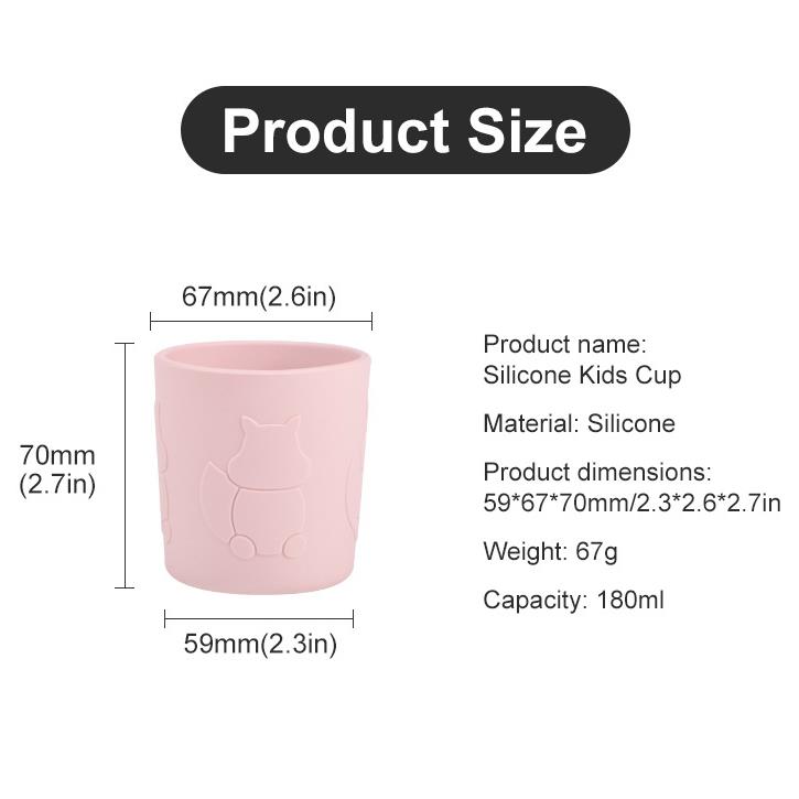 Silicone Toddler Cups