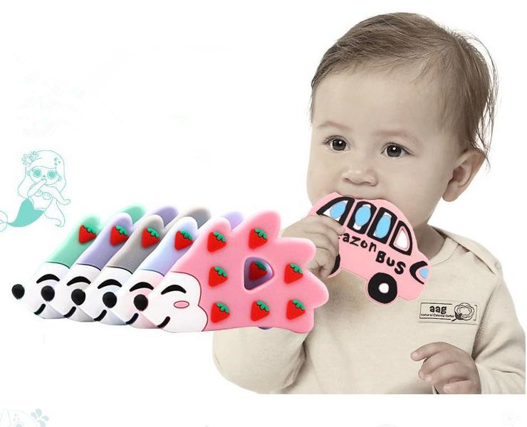 Silicone Baby Teether-hedgehog Silicone Baby Teether-hedgehog