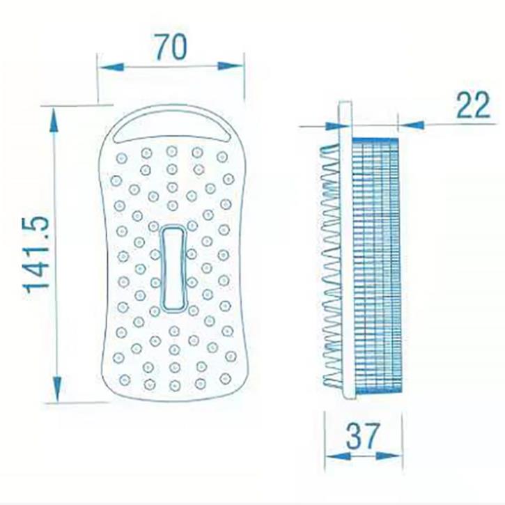 Silicone Body Scrubber Sponge