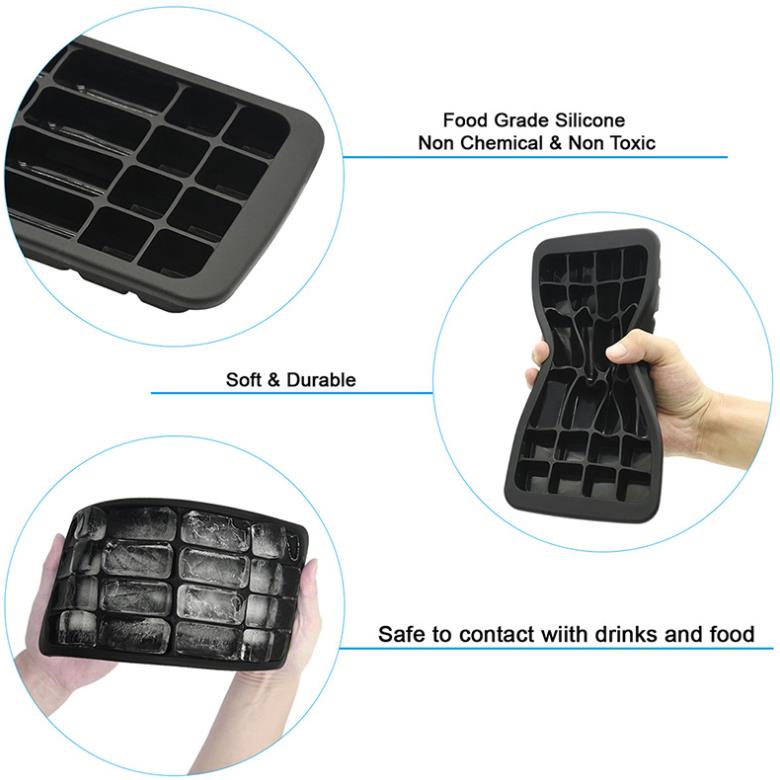 ice cube silicone mold tray