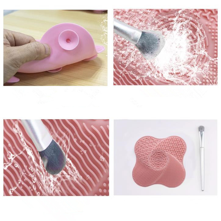 makeup brush remover mat