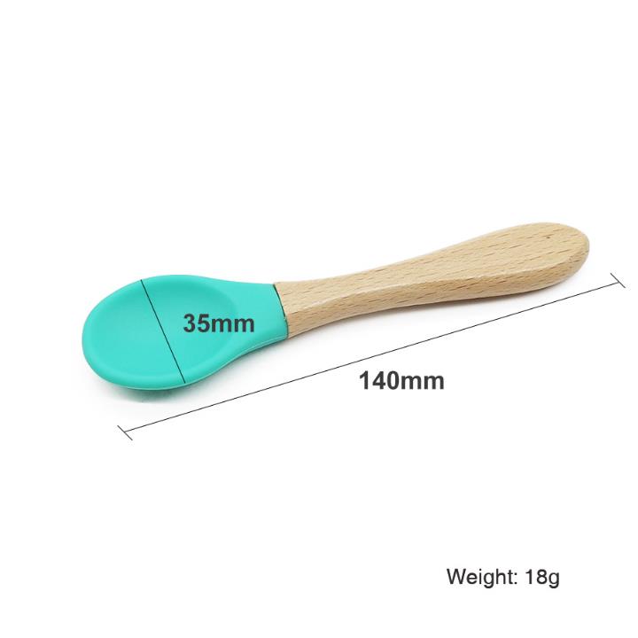 Hot Sale Soft Silicone Spoon Baby