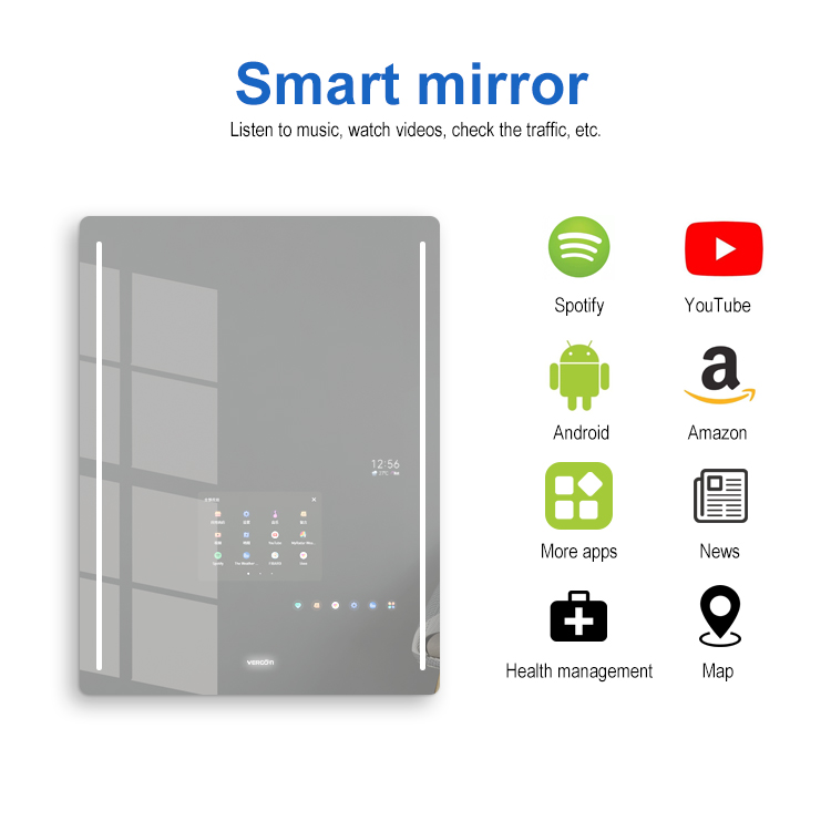 best smart led bathroom mirror