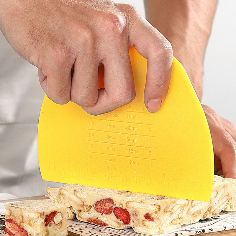 Multi-Functional Food Grade Dough Scraper Set Multi-Functional Food Grade Dough Scraper Set