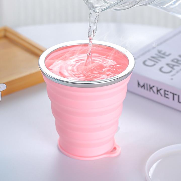 Silicone Collapsible Drinking Cup Silicone Collapsible Drinking Cup