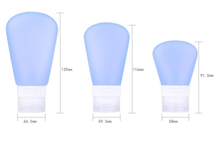 Silicone Refillable Squeeze Bottles