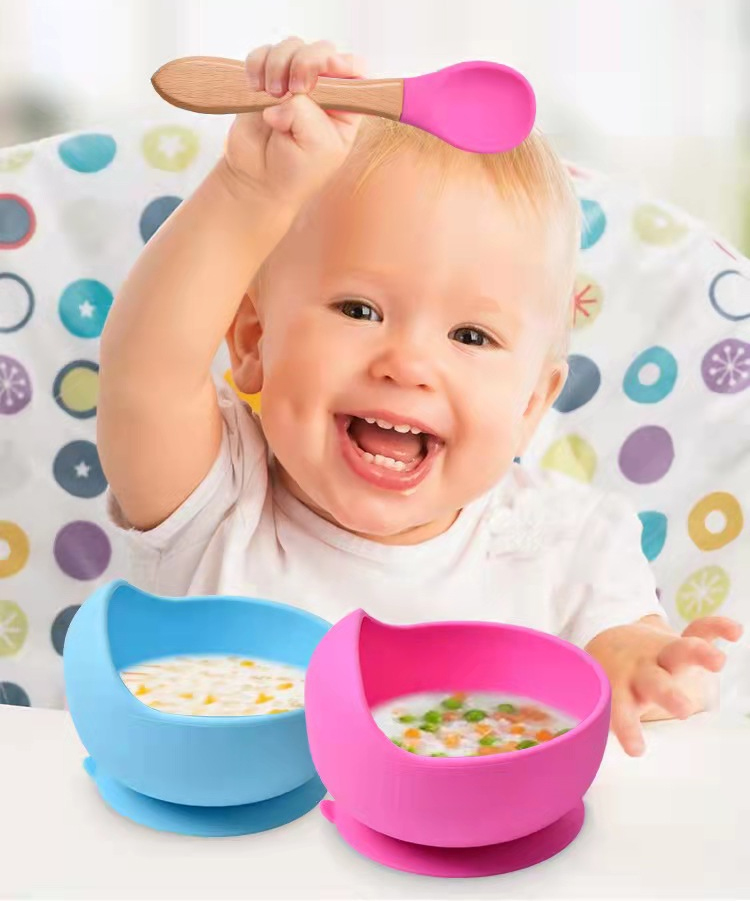 silicone feeding set for kids