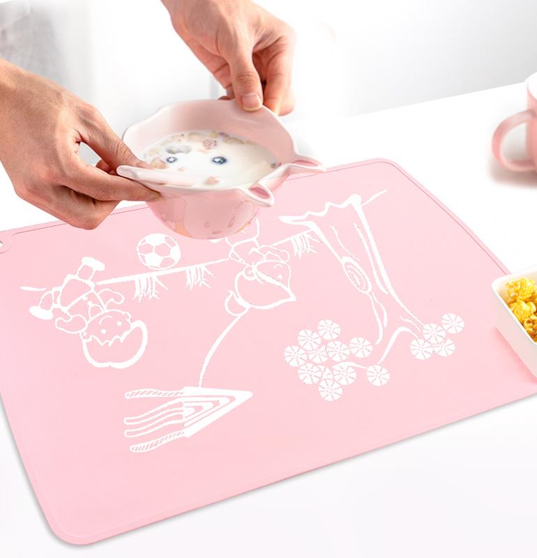 Non-stick Silicone Table Placemat Non-stick Silicone Table Placemat