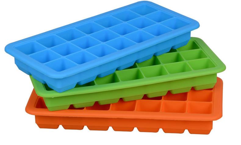 21 Holes Silicone Ice Cube Tray