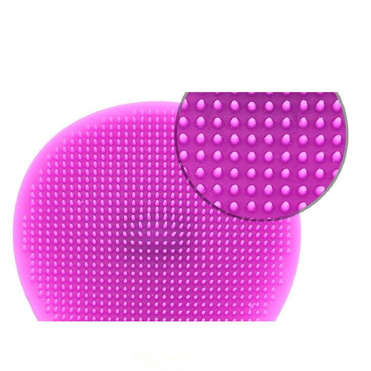 custom make silicone mini facial brush