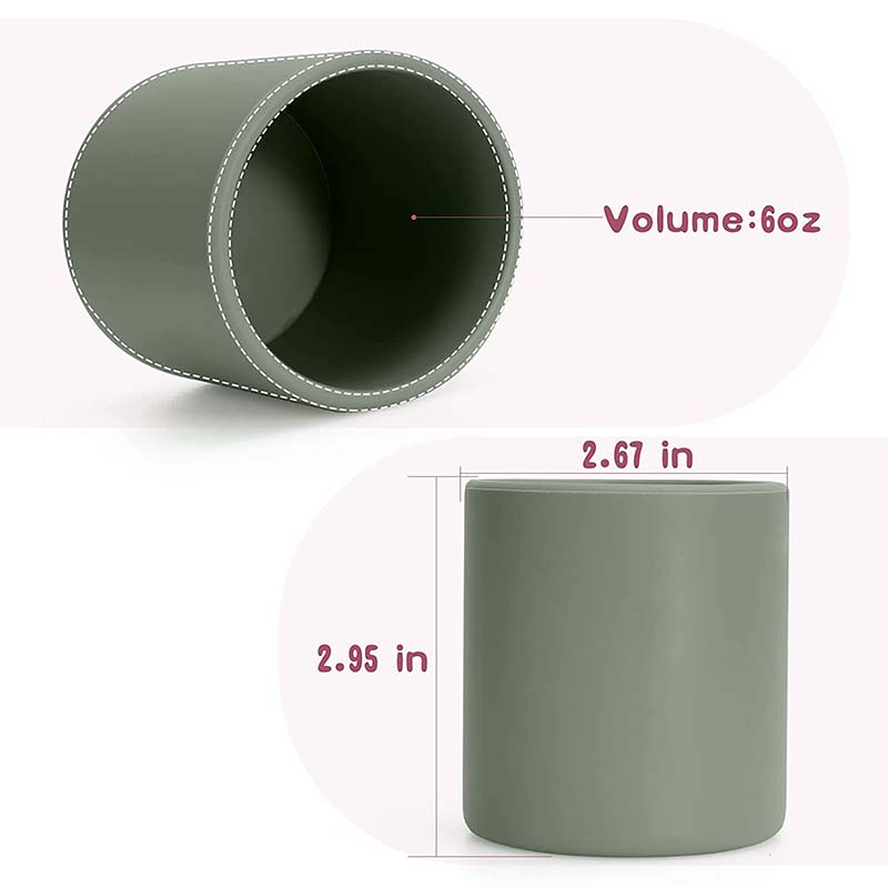 Baby Silicone strait cup Baby Silicone strait cup