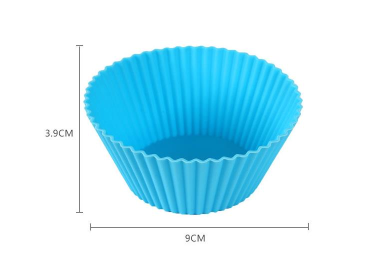 Non-stick Silicone Cup Cake Mold Non-stick Silicone Cup Cake Mold