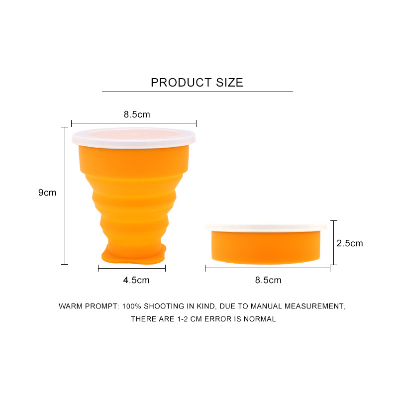Food Grade Silicone Travel Cup