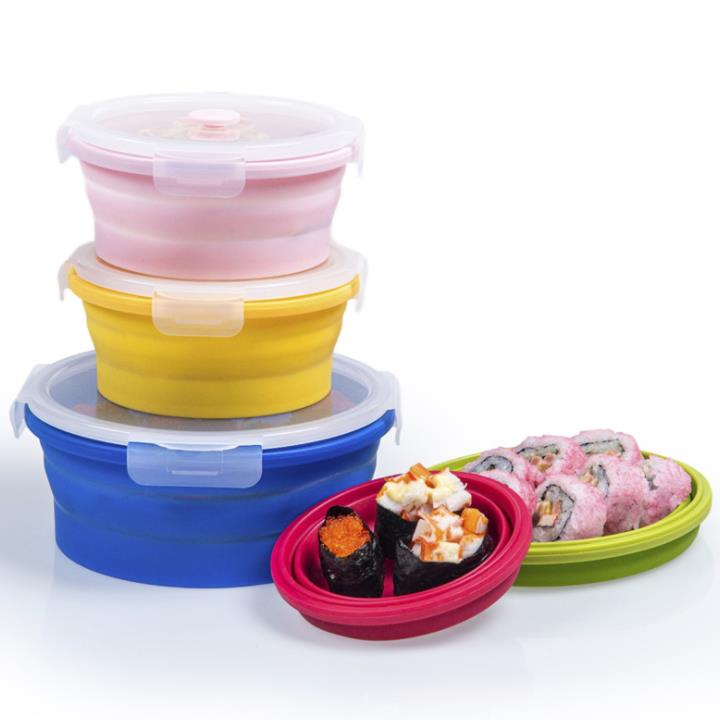 Foldable Silicone Lunch Boxes