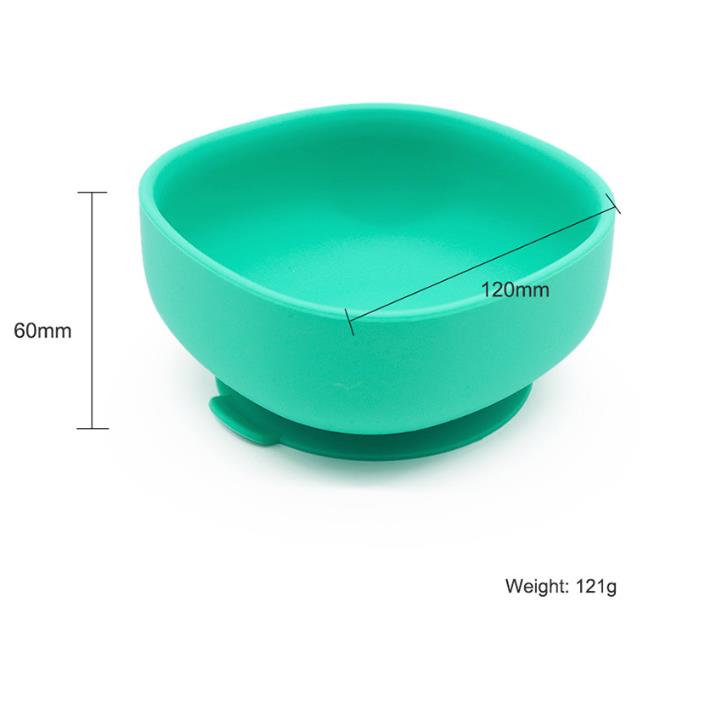 Dishwasher and Microwave Safe Silicone Suction Bowl Set