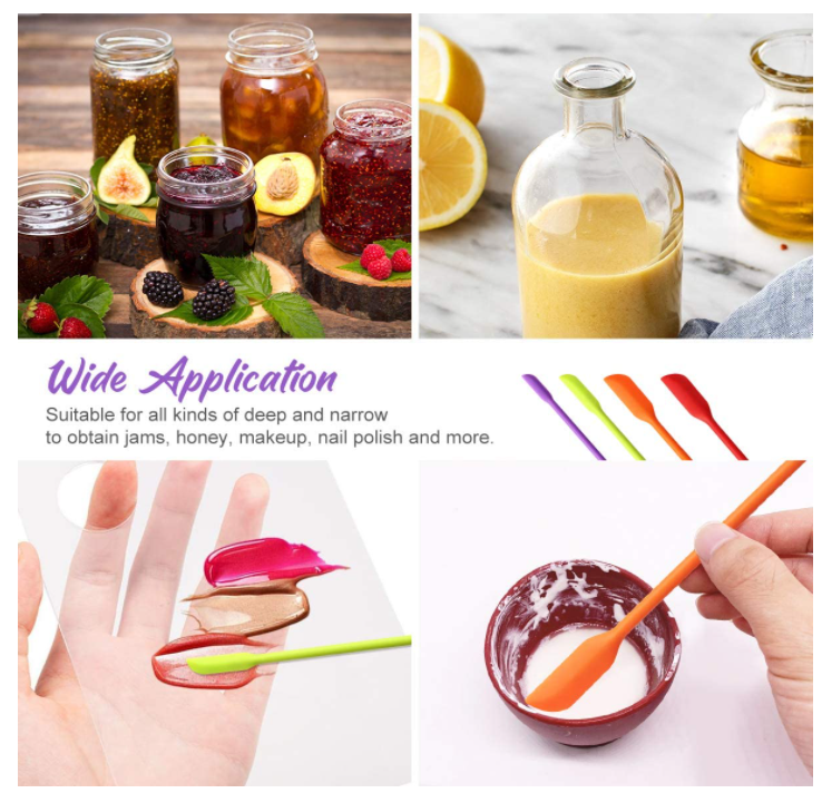 Silicone Makeup Spatulas Tool Set for Baking Silicone Makeup Spatulas Tool Set for Baking