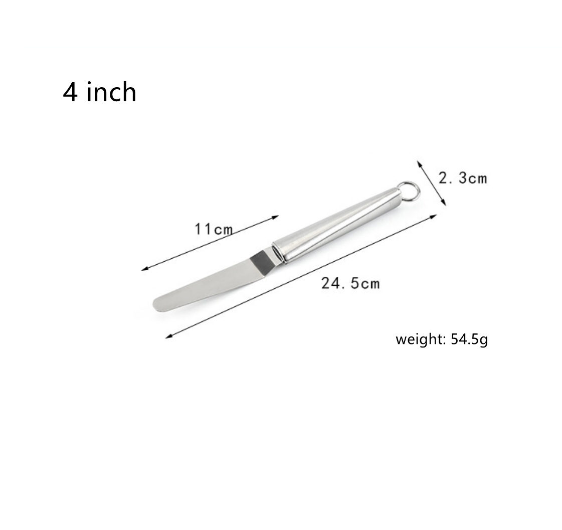 Stainless Steel Cake Decorating Spatula Stainless Steel Cake Decorating Spatula