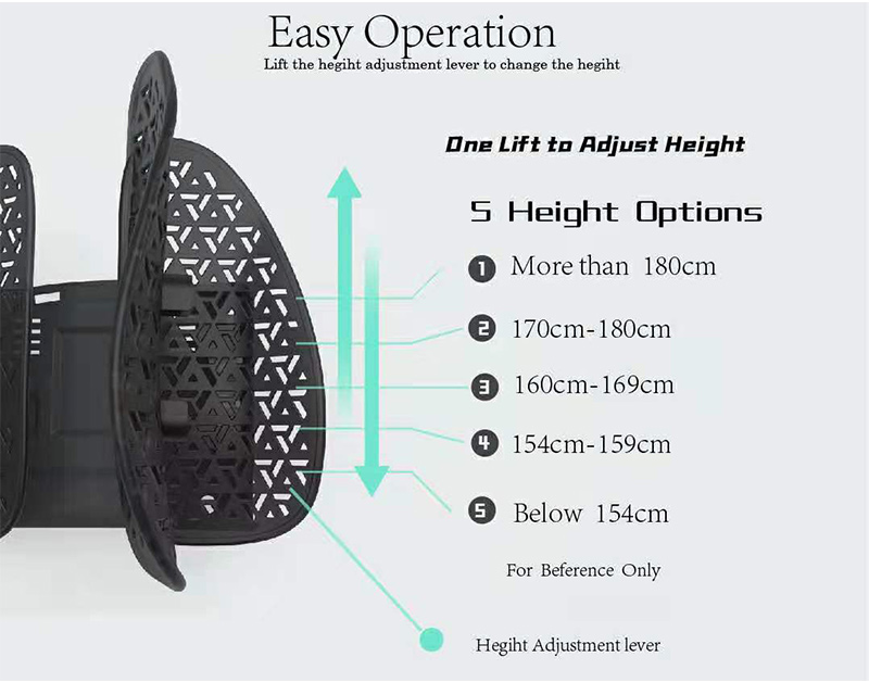 Easy Operation Waist Support