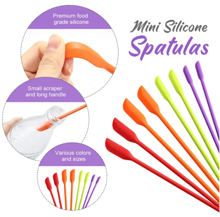 Silicone Makeup Spatulas Tool Set for Baking Silicone Makeup Spatulas Tool Set for Baking