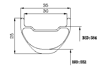 27.5 carbon mtb rims