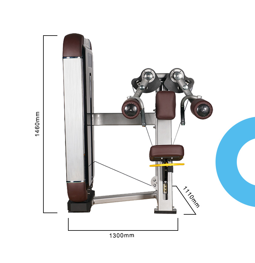 Seated Side Lateral Raise Machine