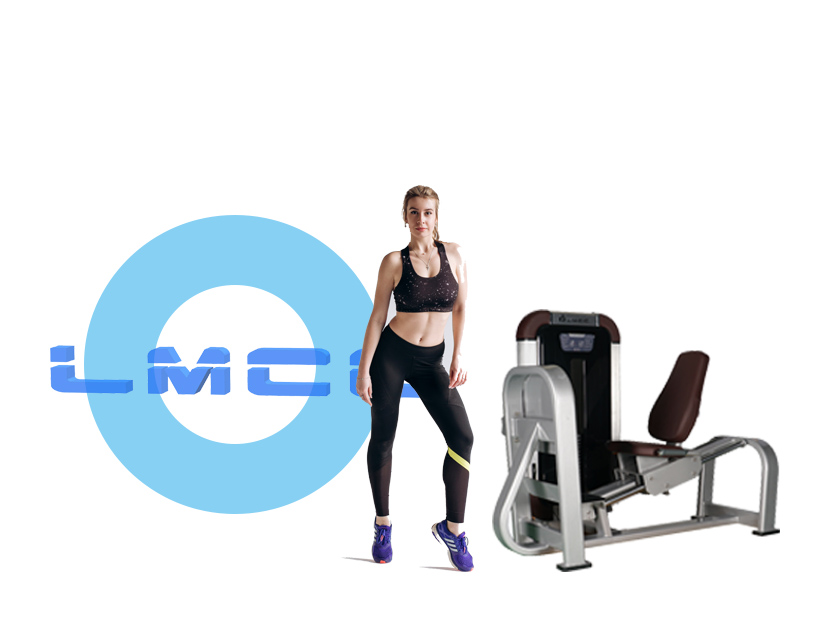 seated leg press machine