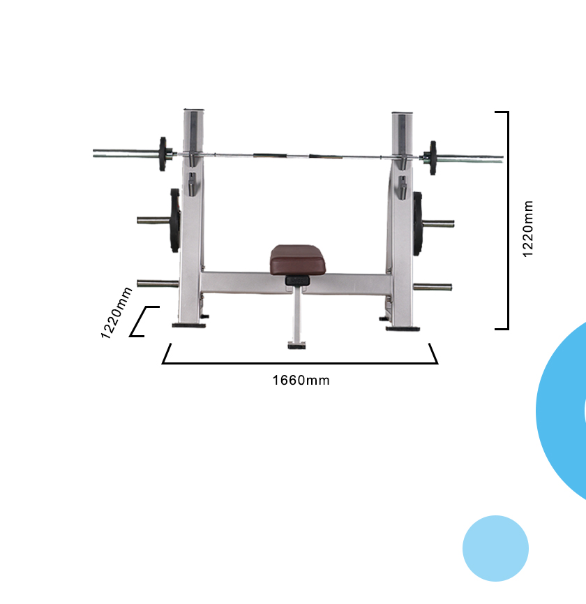 breaker olympic flat bench