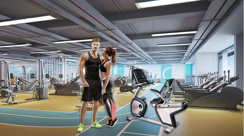 Gym fitness equipment 