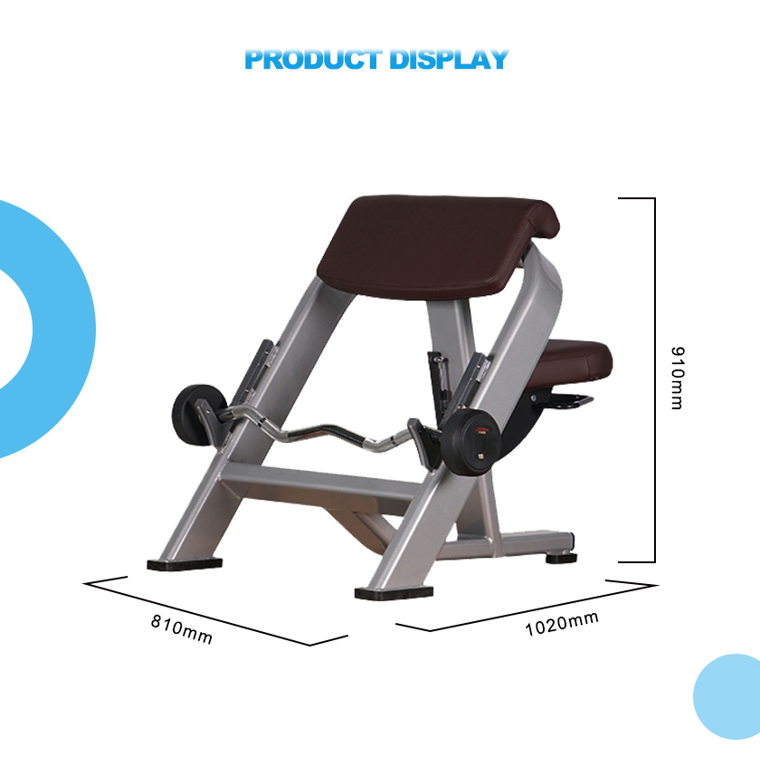 Weight Bench With Arm Curl