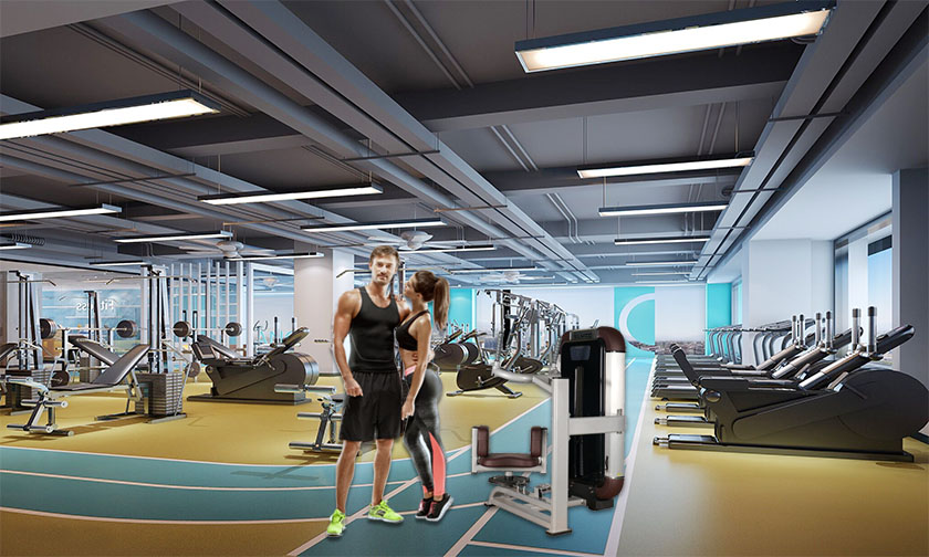 Gym fitness equipment for stength 