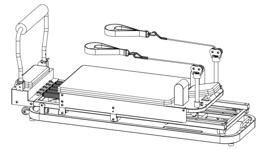 Pilates reformer machine Pilates reformer machine