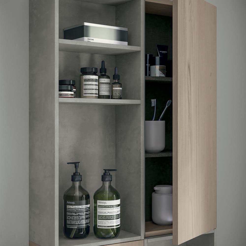 Wall hanging storage cabinet