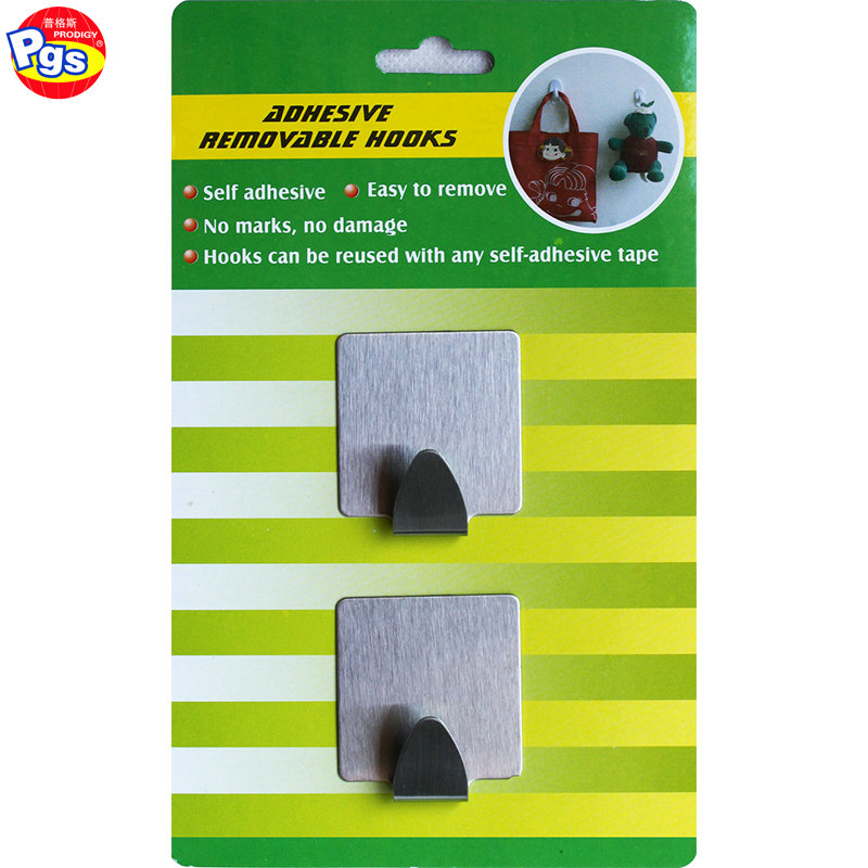 Self Adhesive Stainless Steel Hook