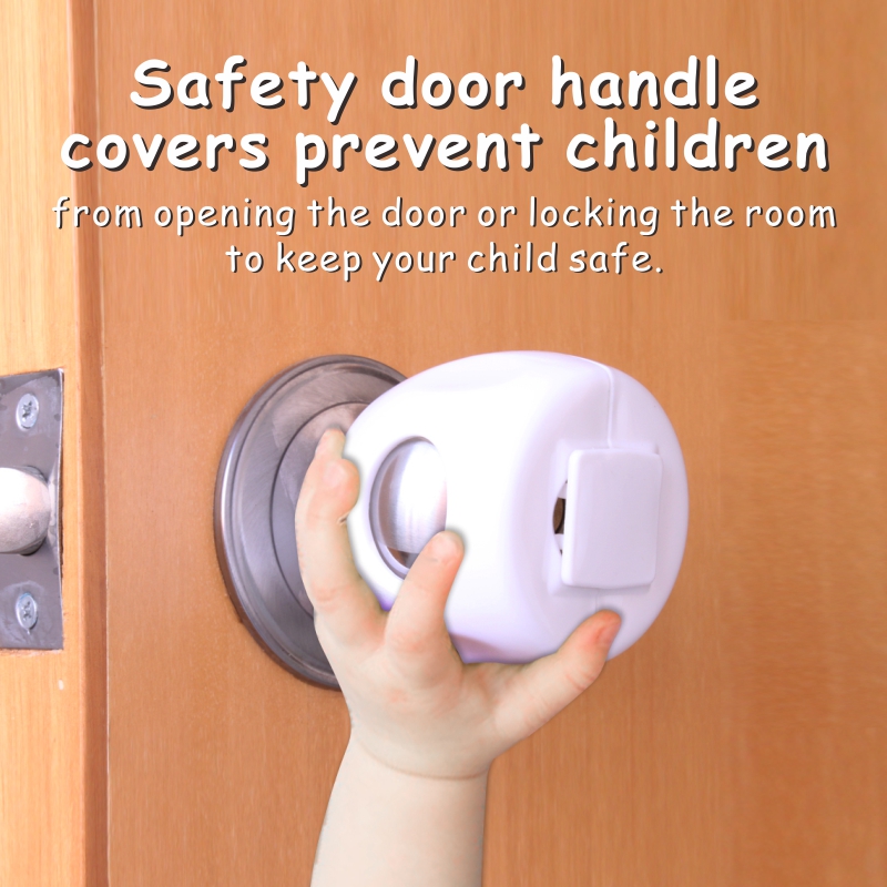 Child proof door knob covers