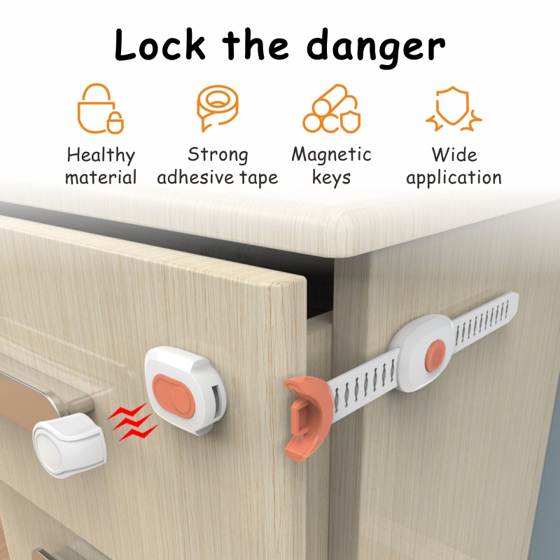 Safety Magnetic Cabinet Lock Safety Magnetic Cabinet Lock