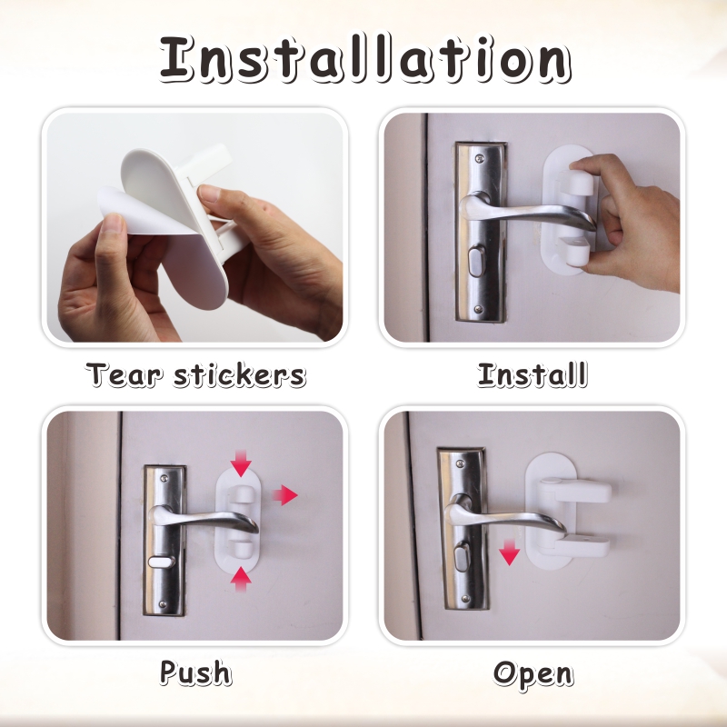 plastic door lever locks for baby plastic door lever locks for baby