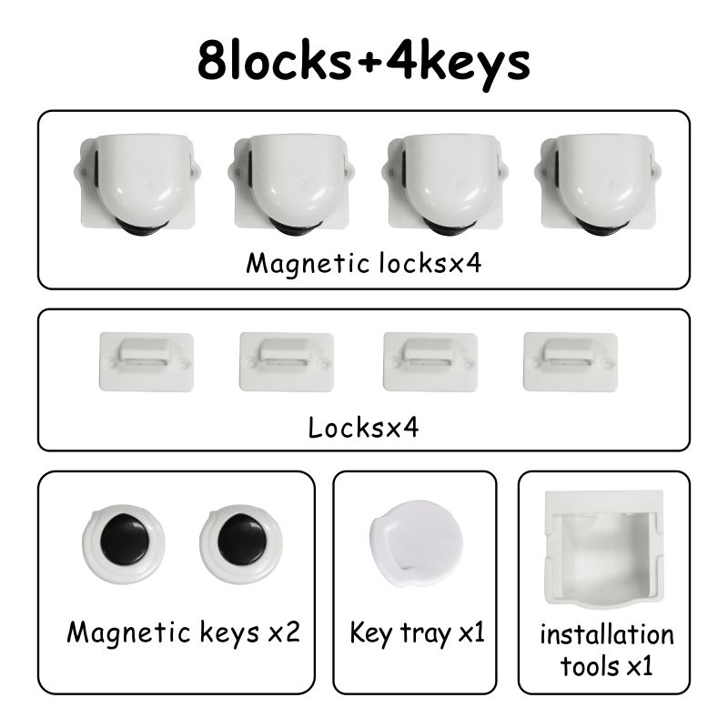Baby cabinet locks