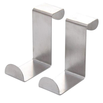 stainless steel over the door hooks