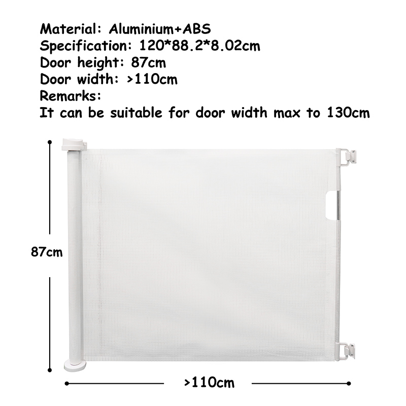 door retractable gates for babies