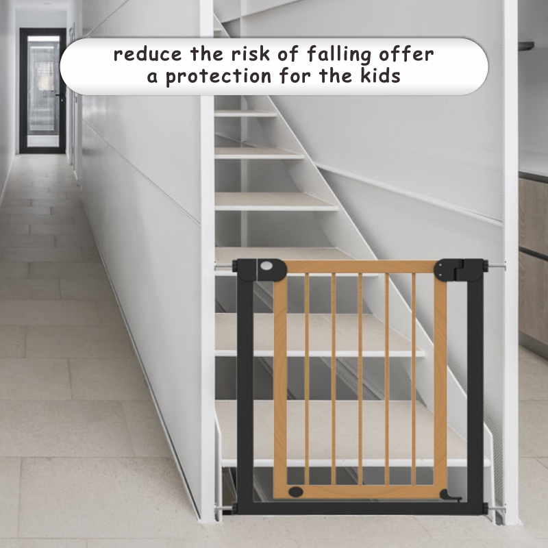 metal door children proof stair gate metal door children proof stair gate
