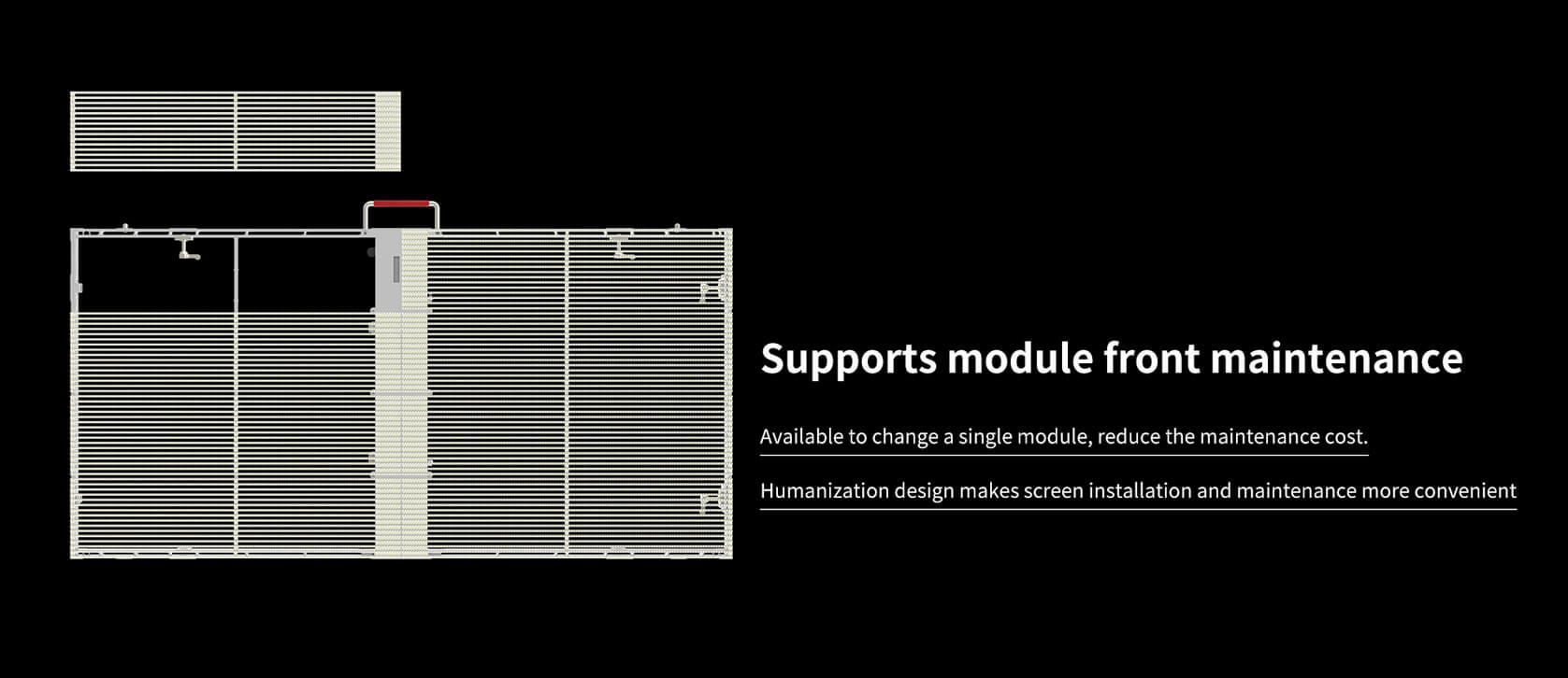 indoor transparent led screen