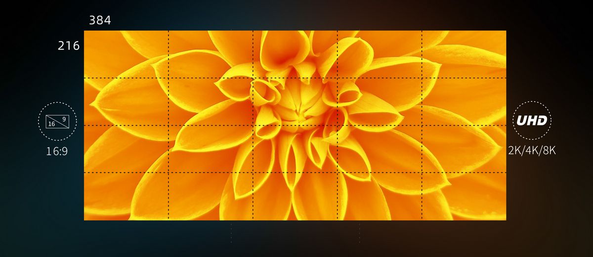 golden ratio led display