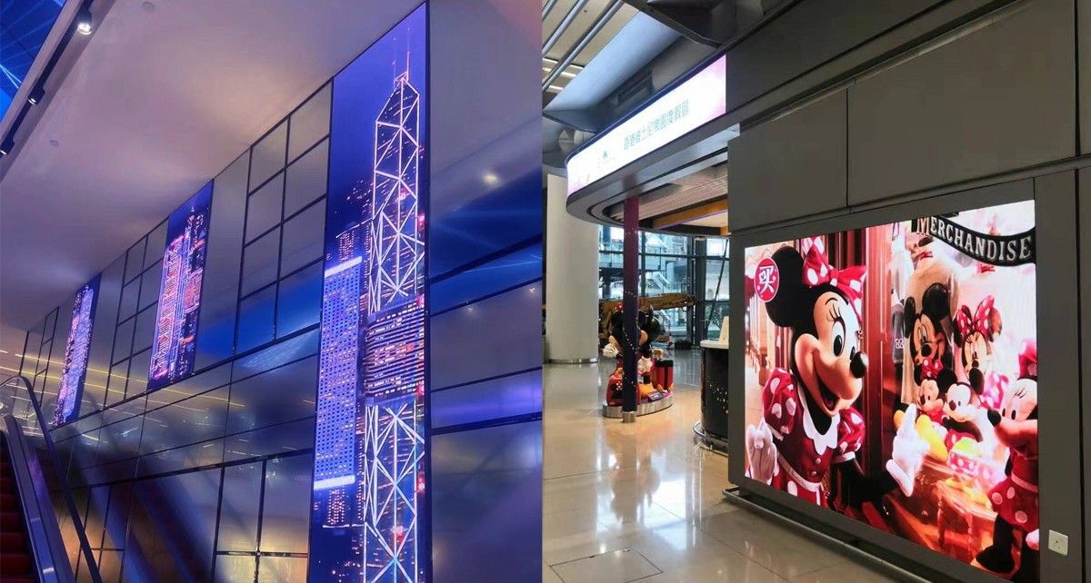 indoor curved led screen