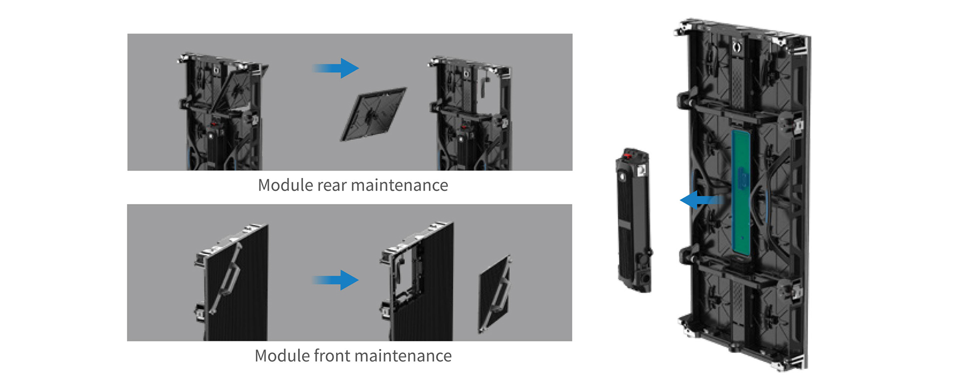 easy maintenance led screen