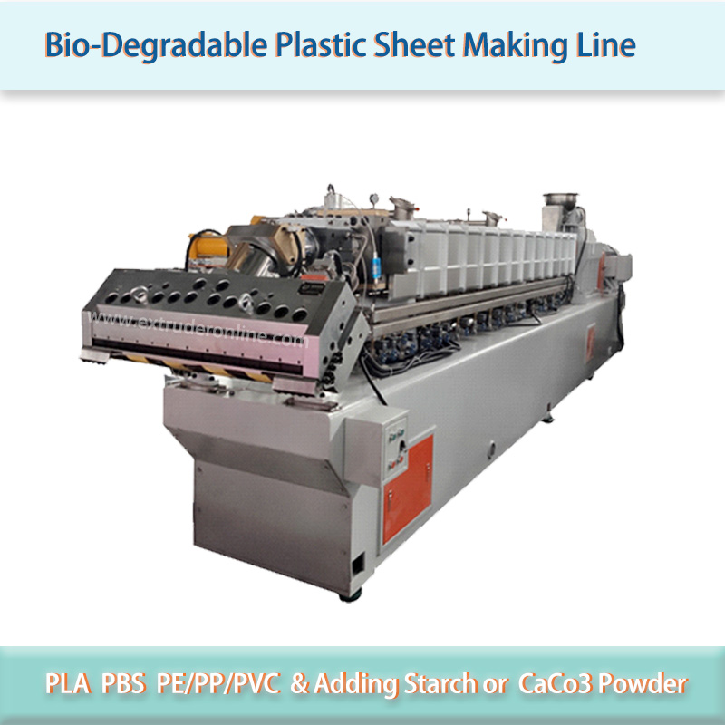 bio mass plastic sheet making line plastic sheet making line
