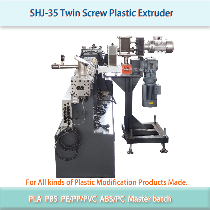 double screw extruder double screw plastic extruder