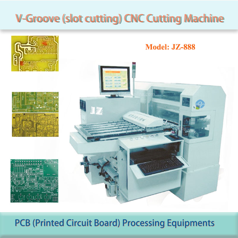 CNC 4 KNIVES VCUTTING MACHINE