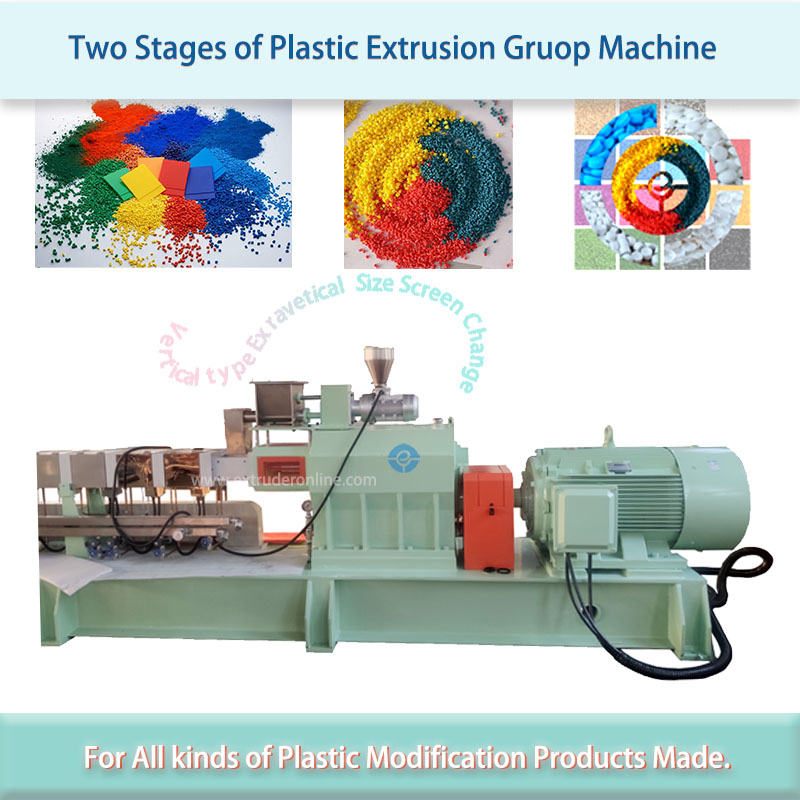 two stage plastic extruder 11