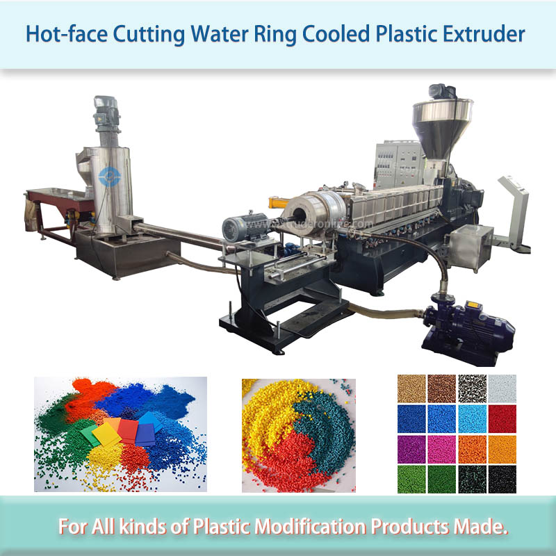 water ring masterbatch extruder water ring masterbatch extruder